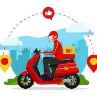استخدام پیک موتوری