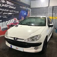 پژو ۲۰۶ اس دی وی ۸ دوگلگیر رنگ شاسی سالم