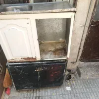 دو تا زیر سینک ظرفشویی دست دوم یکیش سالم
