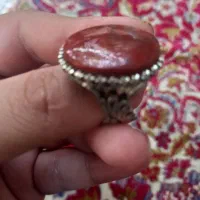 انگشتر جاسپر (عقیق شجر)