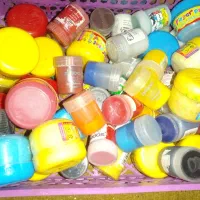 گواش و رنگ انگشتی