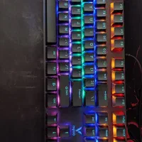 موس بلادی a60 و کیبورد rapoo v500pro