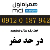 سیمکارت 912 (در حد صفر) تحویل حضوری و درب منزل