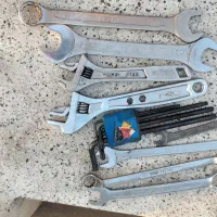 فروش آچار فرانسه  و رینگی و  شش پر