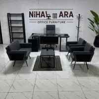 مبلمان اداری مناسب میز صندلی مدیریت نیهال
