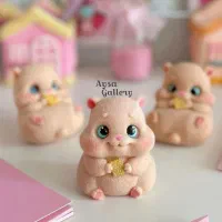 مجسمه همستر بامزه ۲ مدل، مجسمه دکوری (شاهین شهر)