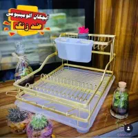 آبچکان رومیزی دو طبقه نیلوفر