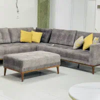 مبل ال ۷ نفره بسیار با کیفیت و نو