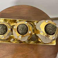 ست مجسمه و گلدان و جاشمعی