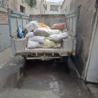 حمل نخاله نیسانی با کارگر ۱۲۰۰ماسه تحویل۲۱۰۰
