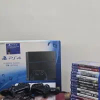 ps4 fat یک ترا بایت ..دو دسته