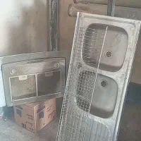سینگ ظرف شوی با ابچکان و هود