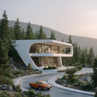 همکاری با طراحان حرفه‌ای معماری (3D + AI Design)