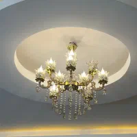 لوستر برنجی
