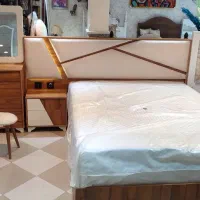 تختخواب دونفره سرویس خواب با کلید و پریز و نورمخفی