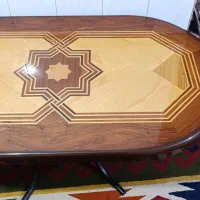 میز نهارخوری چوب گردو سنگین