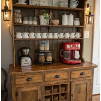 میز بار و کافی بار چوبی