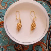 گوشوار و پلاک طلا سبک مناسب هدیه