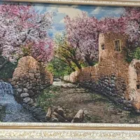 تابلو فرش منظره