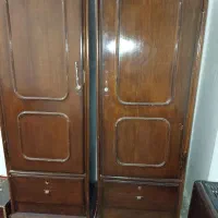 کمد دوقلو چوبی