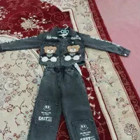 کت شلوار جین ۷۰۰تومان     شومیز دامن ۸۰۰ دخترانه