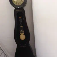 ساعت ایستاده چوبی