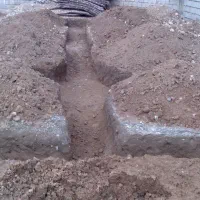 تخریب / حفاری دستی / سیمان کاری / دیوار چینی