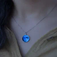 گردنبند ماه شب تاب