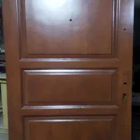 درب تمام چوب راش و یک لنگه درب اتاق نو