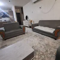 مبلمان طوسی راحتی و میزنهار خوری