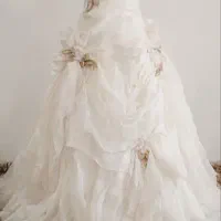 لباس عروس شنل چادر عقد کفش عروسی