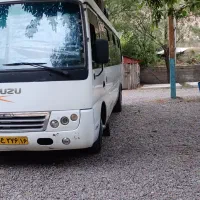 مینی بوس ایسوزوتمیز ۱۹نفره پذیرش سرویس ودربستی