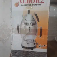 سماور ۶ لیتری کاملا نو به همراه قوری چینی
