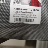CPU Ryzen 5 3600 box|قطعات و لوازم جانبی رایانه|تهران, وردآورد|دیوار