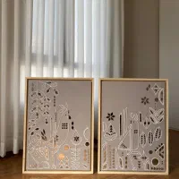 تابلو دکوراتیو لیپان آینه کاری