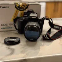 دوربین عکاسی canon 750d لنز ۱۸‌-۱۳۵