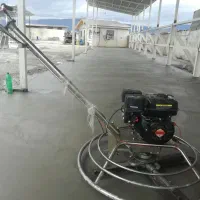 اجرای بتن ریزی با ماله پروانه ای