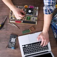 تعمیر رایانه در محل، نصب انواع پرینتر، داکت کشی