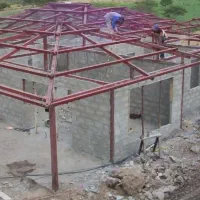 جوشکاری سربندی اسکلت درب سردری