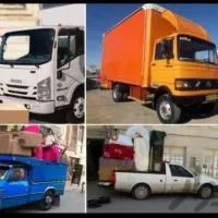 باربری حجت بار کارگرخالی خاور نیسان ایسوزو