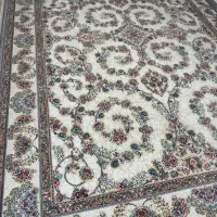 یه جفت فرش ۹متری ۷۰۰شانه گل برجسته گل افشان درحدنو