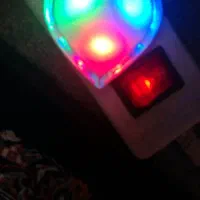 چراغ خواب قلبی سه رنگ