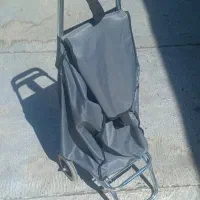 چرخ خرید با کیف برزنتی