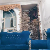 مبل سلطنتی 7نفره همراه بوفه ست