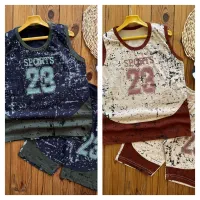 تیشرت و شلوارک آبرنگی