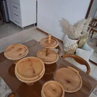 ست ظروف چوبی کامل 5تیکه