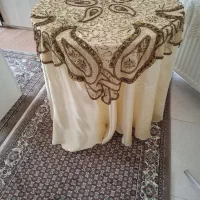 میزخاطره با پارچه ملیله دوزی شده
