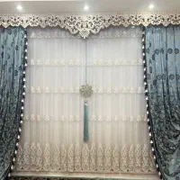 پرده|پرده، رانر، رومیزی|کرج, شاهین‌ویلا|دیوار
