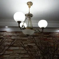 دو عددلوستر و یک عدد دیوار کوب جنس فلزی