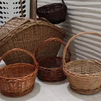 سبد حصیری سبد گل سبد پیک نیک باکس